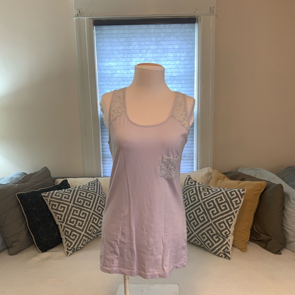 Purple tank top